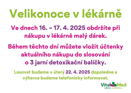 akce Velikonoce 2025
